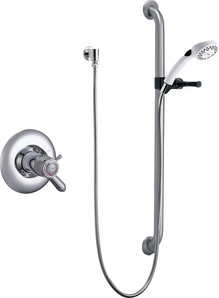 Delta Faucet Chrome Universal Trim with Single Lever Handle (Trim Only) 