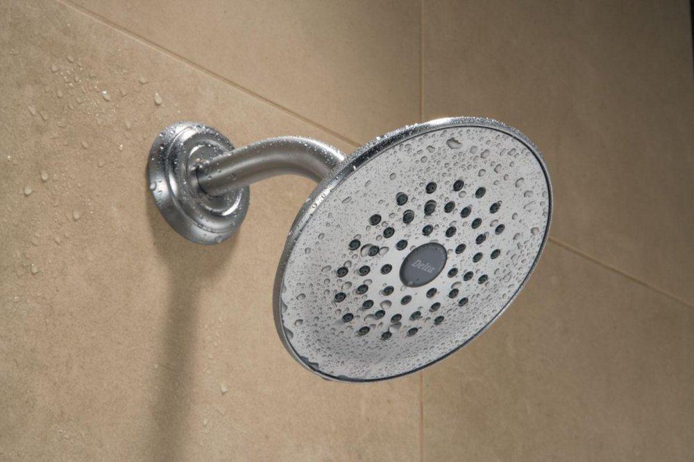 Delta Faucet Polished Nickel 1/2 x 7 in. NPT Brass Shower Arm 