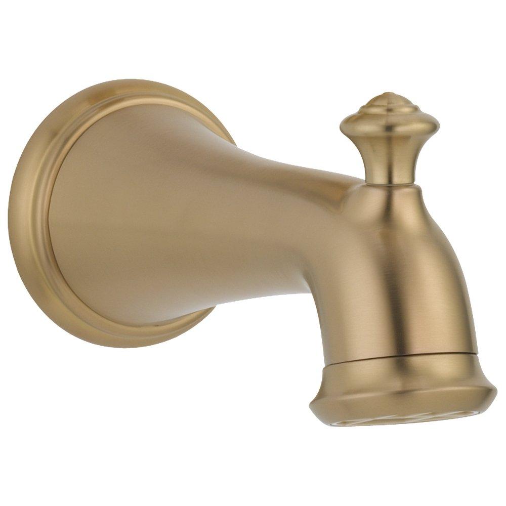 Delta Faucet Champagne Bronze Tub Spout Pull-Up Diverter 