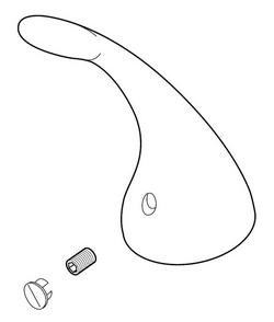 Handle Kit in Brilliance&reg; Stainless