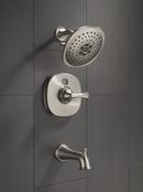 Delta Faucet Champagne Bronze Wall Mount Tub Spout Pop-Up Diverter 