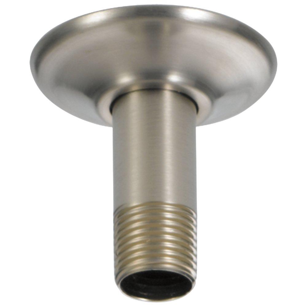 Delta Faucet Brilliance&reg; Stainless 1/2 x 3 x 2-3/8 in. Shower Arm and Flange 