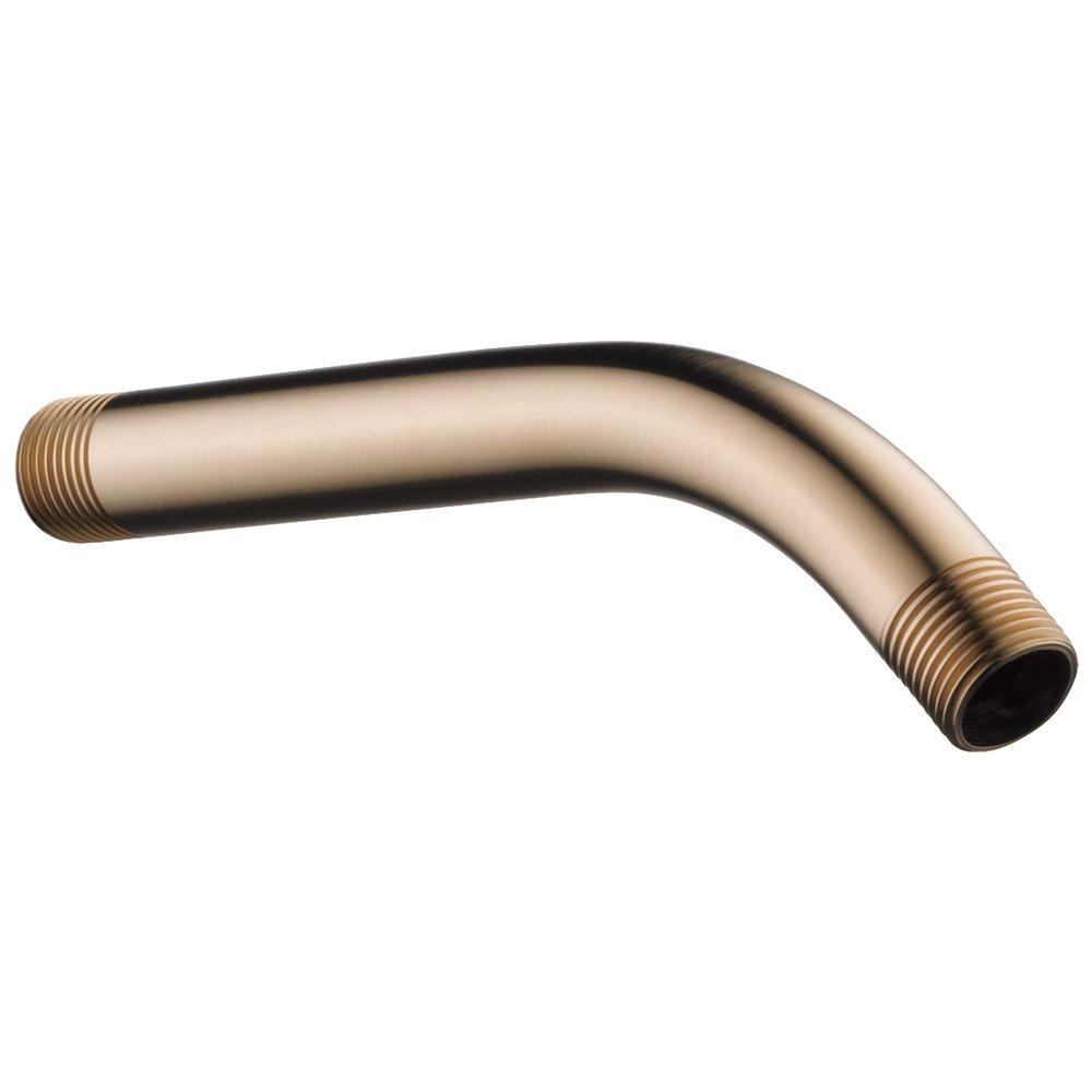 Delta Faucet Brilliance® Champagne Bronze 1/2 x 7 in. NPT Brass Shower Arm 