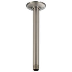 1/2 x 10 x 2-1/2 in. Shower Arm and Flange in Brilliance&reg; Stainless