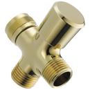 Shower Arm Diverter in Brilliance Polished Brass
