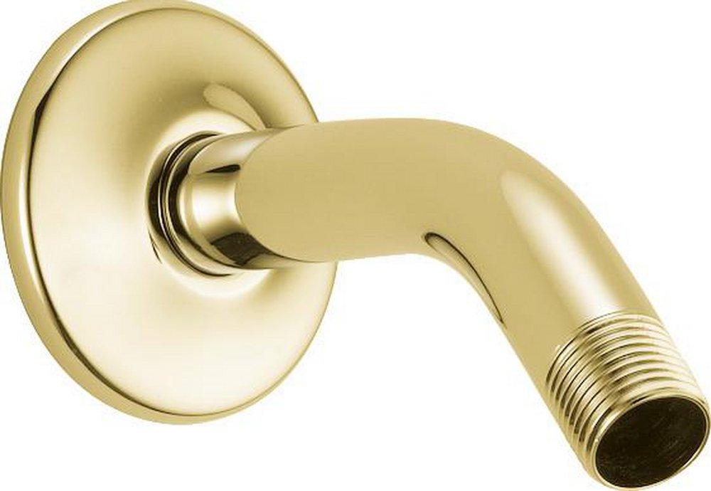 Delta Faucet Brilliance&reg; Polished Brass 1/2 x 5-3/4 x 2-5/16 in. Shower Arm and Flange 