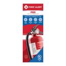 First Alert Red Dry Powder, Steel and Plastic Fire Extinguisher 