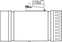 10 in. Modulating Damper