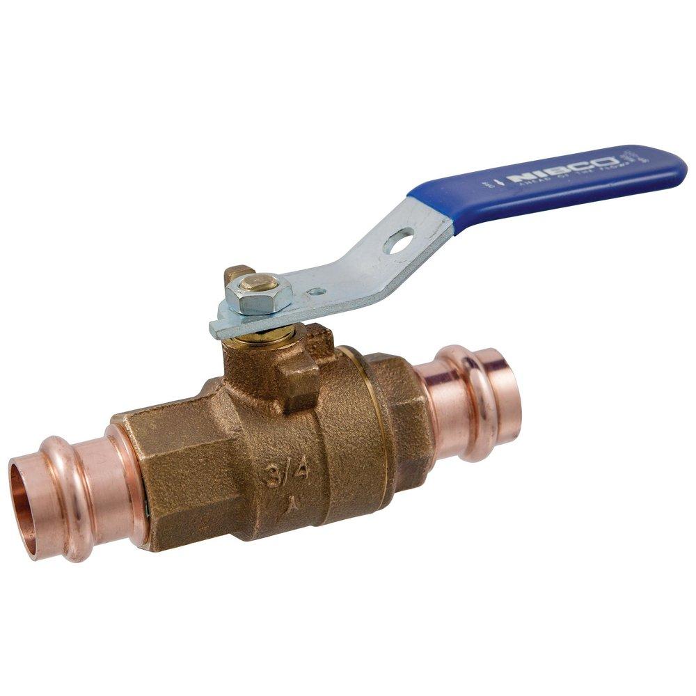 NIBCO Bronze Full Port Press 250# Ball Valve 