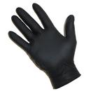 M Size Rubber Disposer Glove in Black