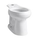 Round Toilet Bowl in White