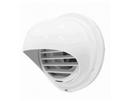 3 in. or 4 in. Horizontal Hood Louvre Vent Termination