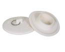 Kissler White 2 in. Rubber Stopper 