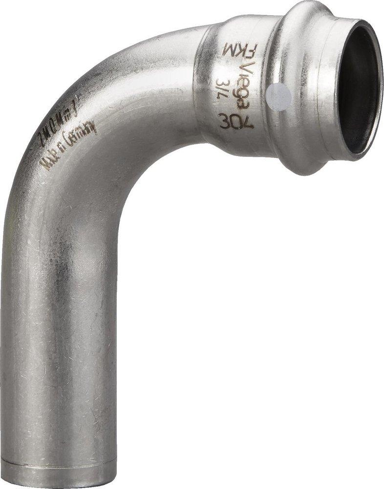 Viega Press x Fitting 304 Global Stainless Steel 90 Degree Street Elbow 