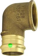 1/2 x 3/8 in. Press x FNPT Bronze 90 Degree Elbow