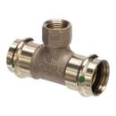 Viega Press x Press x FPT Bronze Tee with EPDM Seal 