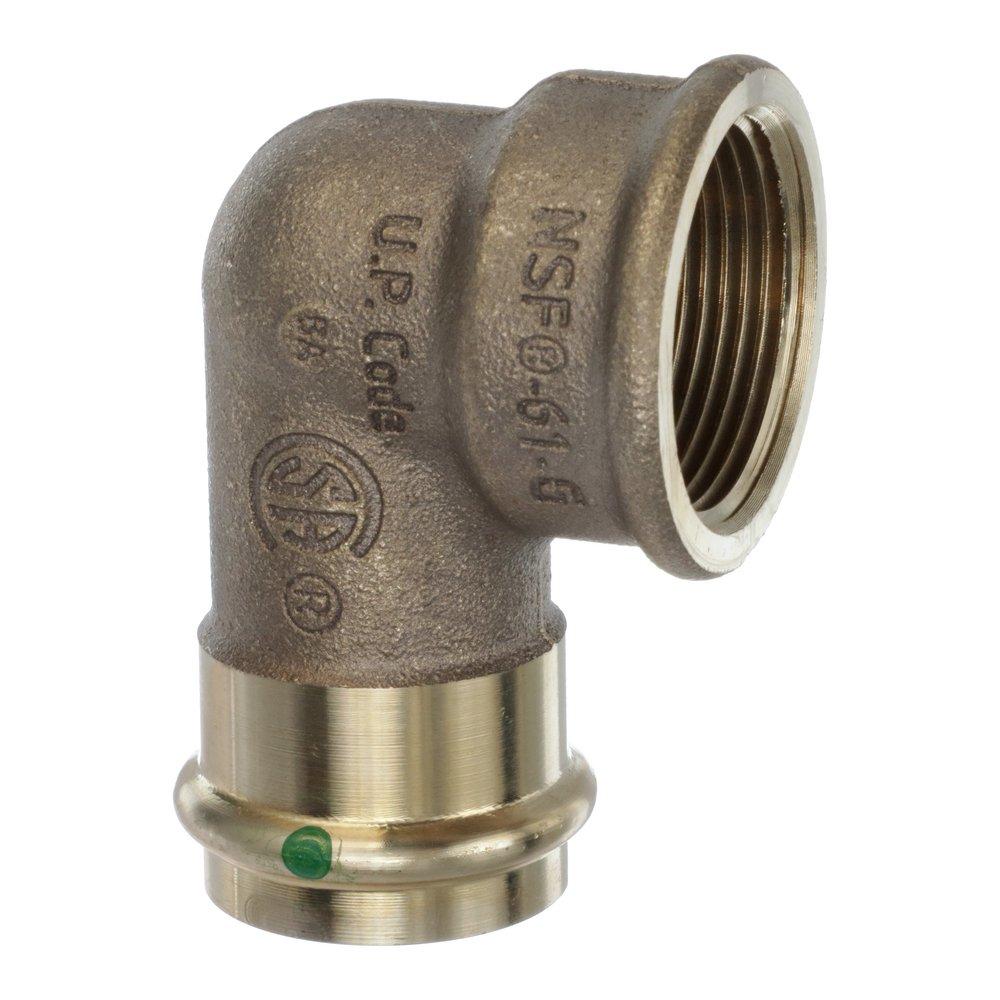 Viega Press x FPT Bronze 90 Degree Elbow 