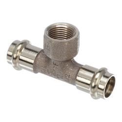 1/2 in. Press x FPT Bronze Tee