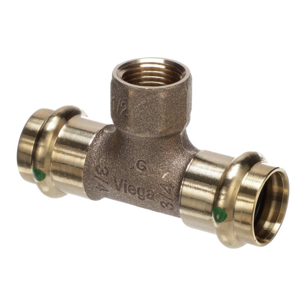 Viega Press x FPT Bronze Reducing Tee 