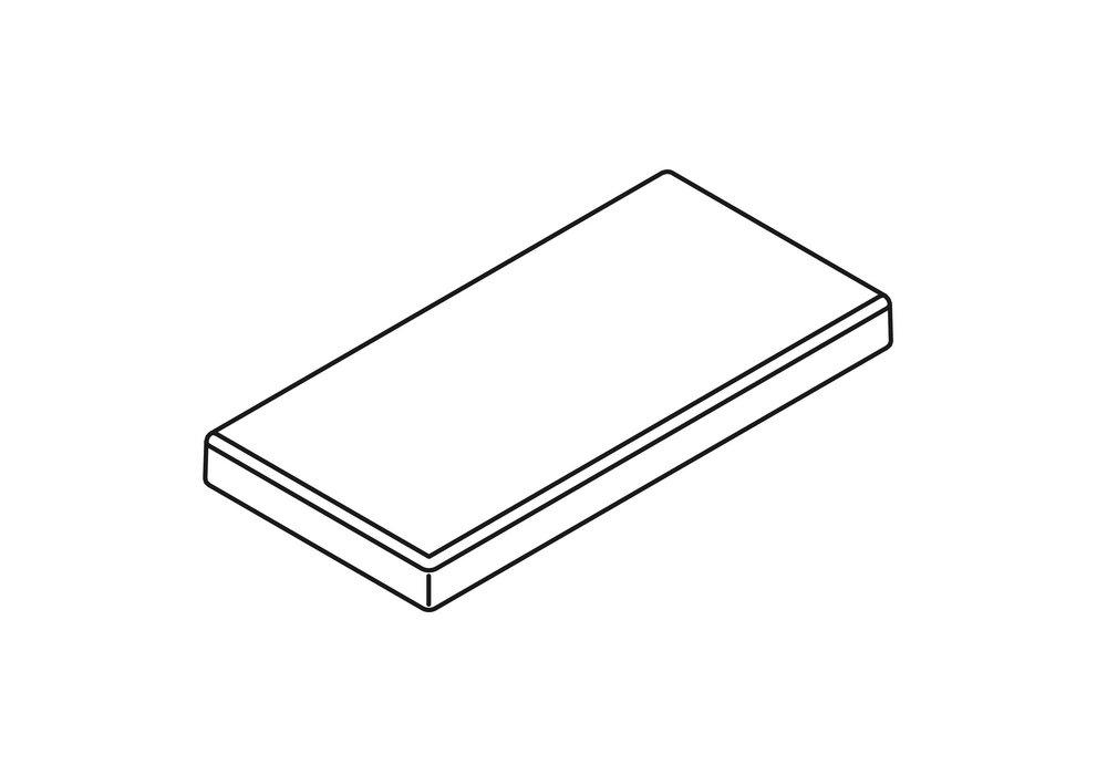 KOHLER White Tank Lid 