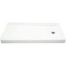Sterling Biscuit 60 in. Rectangle Shower Base 