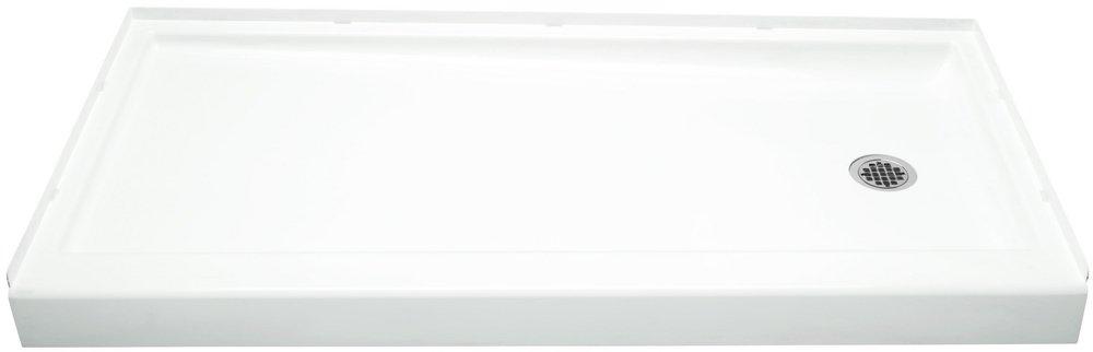 Sterling White 60 in. Rectangle Shower Base 