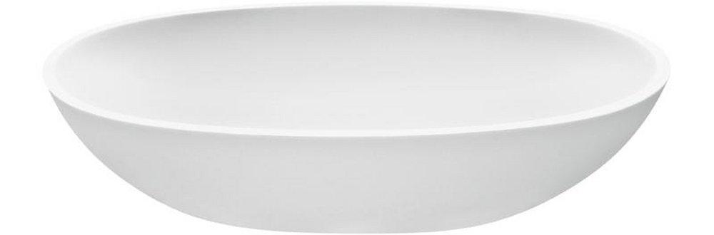 Mti Baths White Matte Vessel 