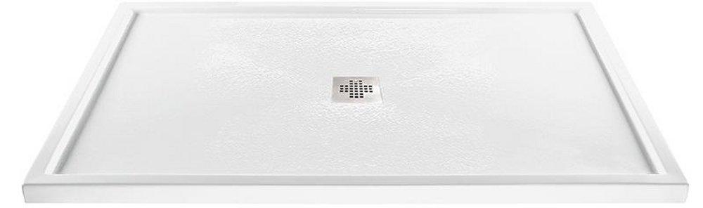 54 X 32 Center Acrylic Shower Base Designer 