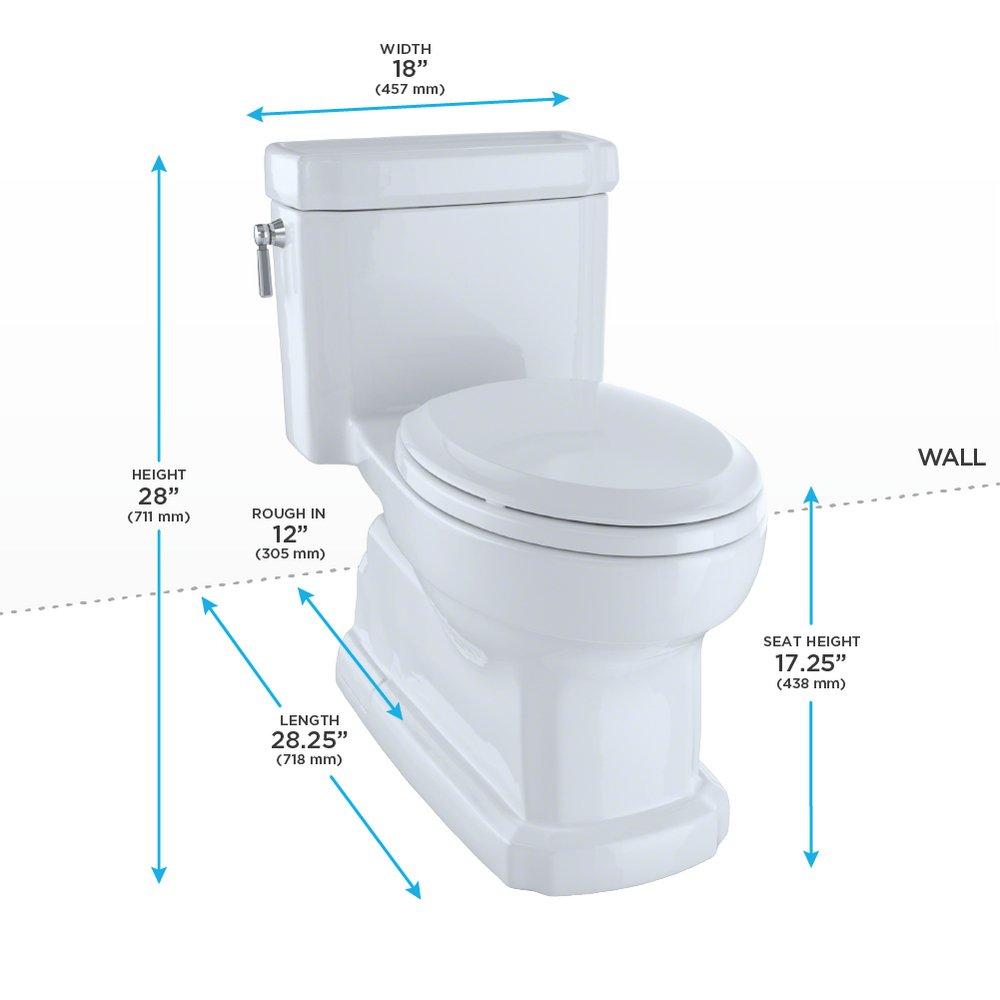 TOTO Sedona Beige 1.28 gpf Elongated One Piece Toilet 