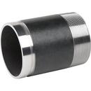 2 x 4 in. Grooved x Threaded Galvanized Nipple