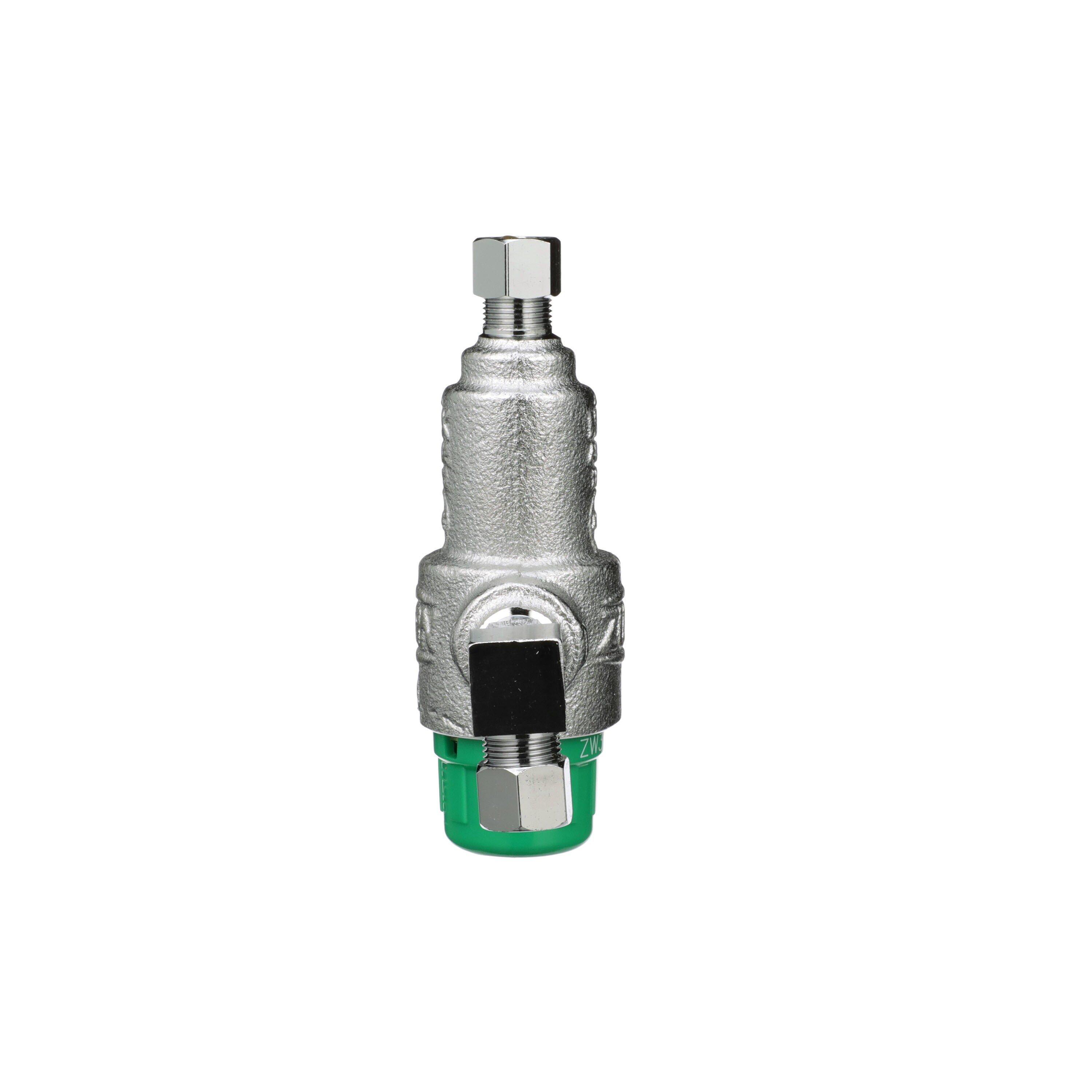 Zurn Wilkins Brushed Nickel Compression Mixing Valve 