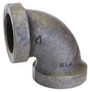 4 in. FNPT 90 Degree Cast Iron Long Turn Elbow
