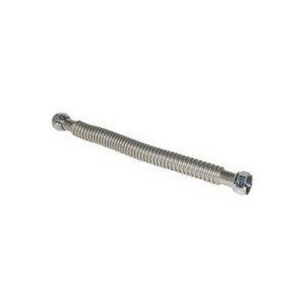 BrassCraft 3/4 x 3/4 in. Stainless Steel FIP Water Heater Connector with Integrated Dielectric Sleeve 