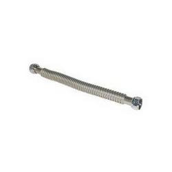 12 in. 3/4 x 3/4 in. Stainless Steel FIP Water Heater Connector with Integrated Dielectric Sleeve