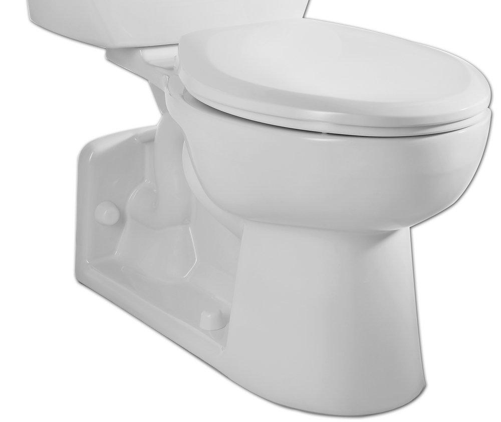 American Standard White Elongated Toilet Bowl 