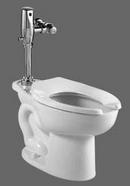 American Standard White Plastic Elongated Open Front Toilet Seat 