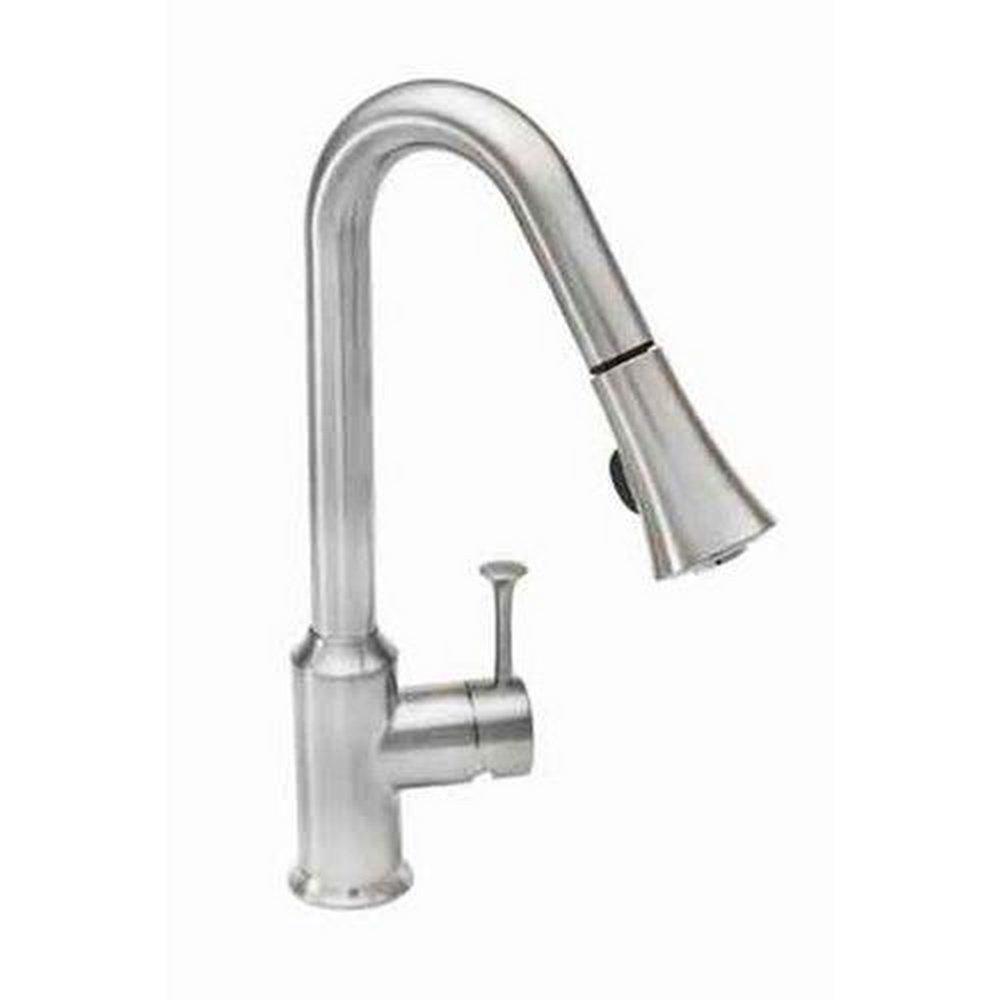 American Standard Polished Chrome Single Handle Pull Down Kitchen Faucet 