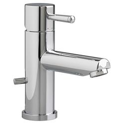 Single Handle Monoblock Bathroom Sink Faucet in Polished Chrome