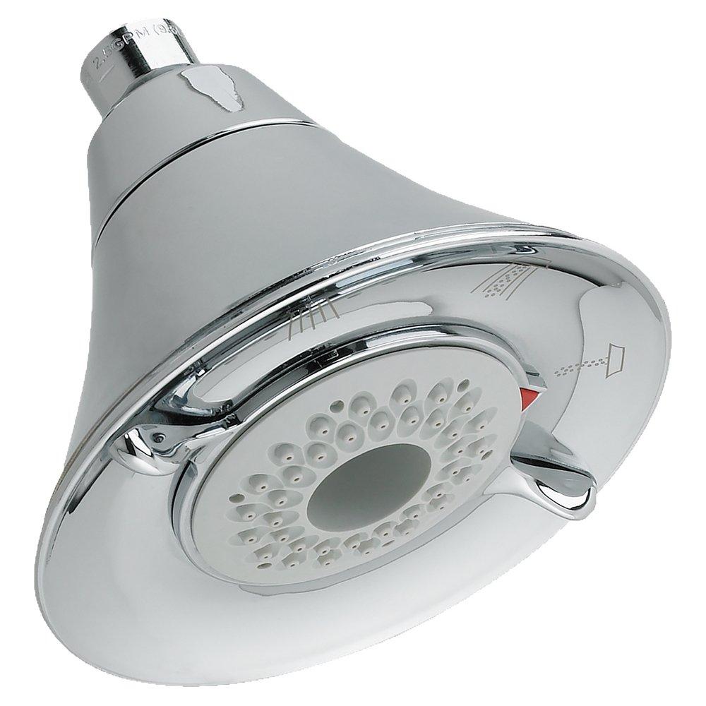 American Standard Polished Chrome Multi Function Combination, Full and Turbine Showerhead 
