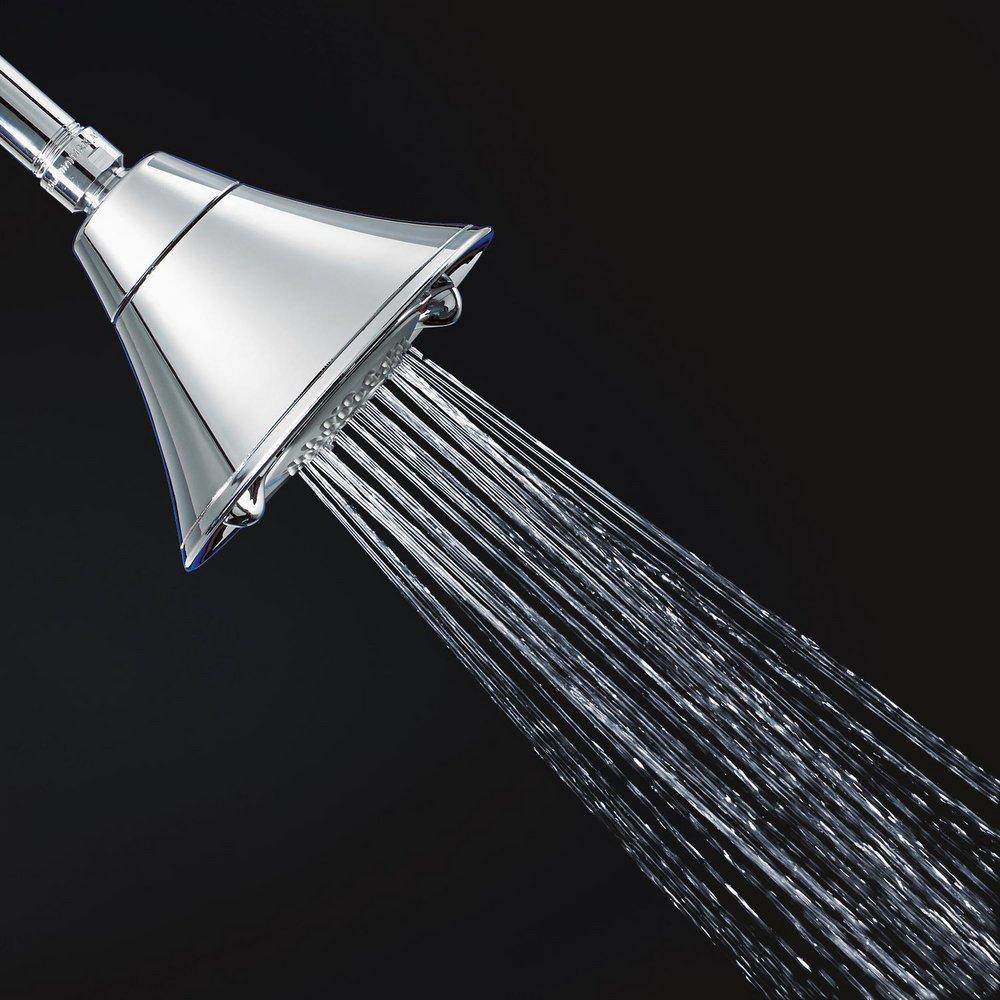 American Standard Polished Chrome Multi Function Combination, Full and Turbine Showerhead 
