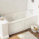 American Standard Bathing White 60 x 32 in. Soaker Alcove Bathtub Left Drain 