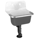 American Standard White Cast Iron Sink with Wall Hanger 