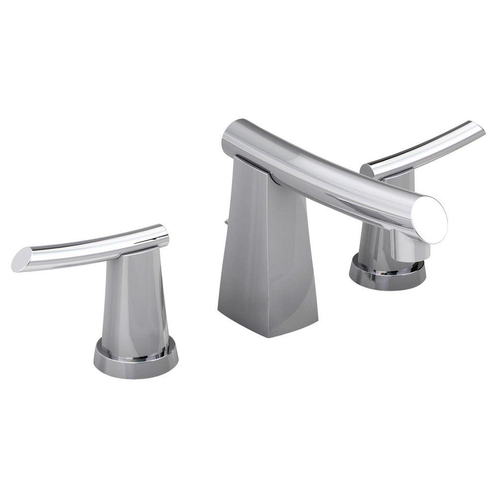 American Standard Polished Chrome Two Handle Bathroom Sink Faucet 