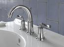 American Standard Polished Chrome Two Handle Widespread Bathroom Sink Faucet 