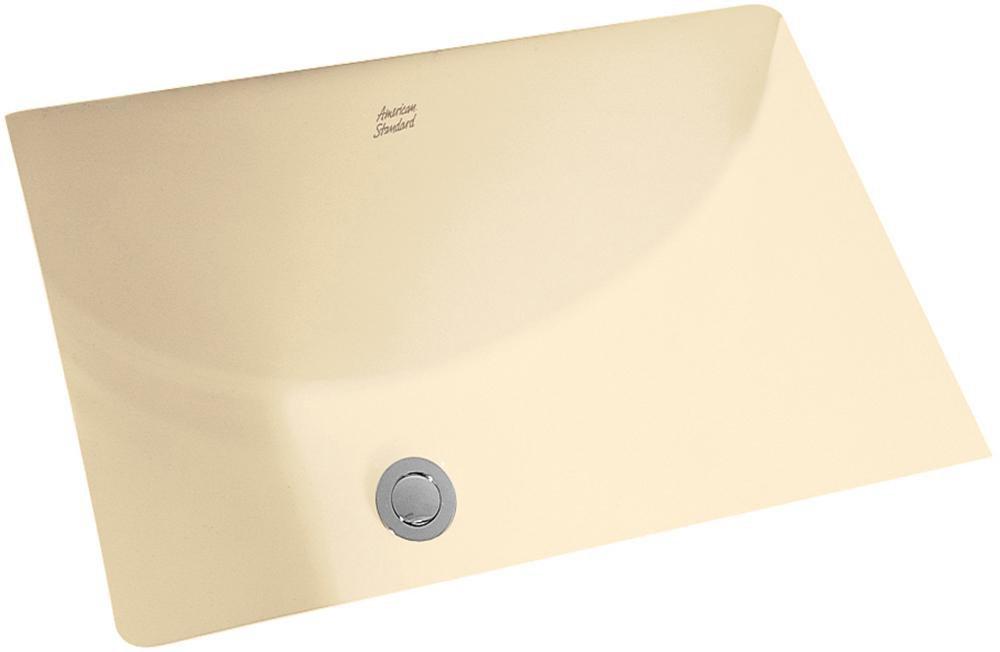 American Standard Bone Undermount Basin 