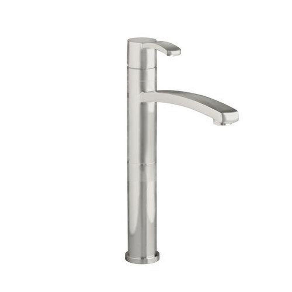 American Standard Brushed Nickel Single Handle Monoblock Bathroom Sink Faucet 