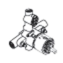 1/2 in. FPT Connection Pressure Balancing Valve with Stops