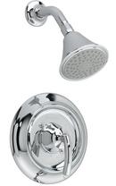 Tub and Shower Valve with Single Lever Handle in Satin Nickel - PVD