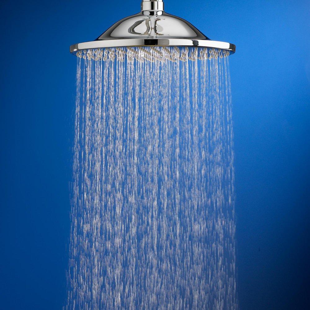 American Standard Polished Chrome Single Function Rain Showerhead 