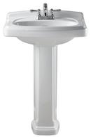 American Standard White Pedestal Vessel Sink with Overflow 